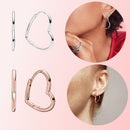 Aros Plata 925 Mujer Love Heart Conch Earring For Women Making Jewelry Gift Wedding Pendientes Engagement Earrings 2022 Trendy