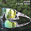 ACEXPNM Polarized Mountain Bike Cycling Glasses Outdoor Sports Cycling Goggles UV400 4 Lens Cycling Eyewear Men Women Sunglasses