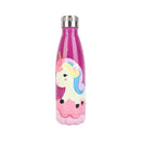 LOGO Custom Cartoon Unicorn Cute Water Bottle Thermos Bottle Stainless Steel Keep Cold Cola Sport Drinking Bottle for Travel