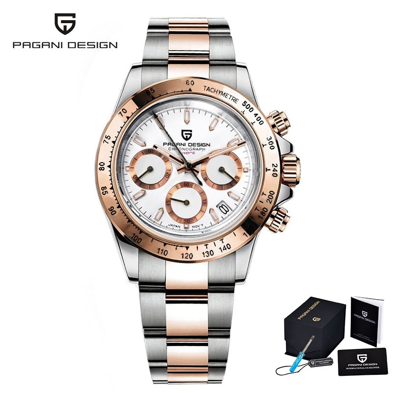 2020 New PAGANI DESIGN Brand Luxury Watches For Men Quartz Wristwatch Men Chronograph Automatic Watch Date Men Relogio Masculino