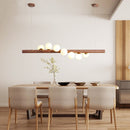 Restaurant Light Lamp Hanging Lamps Lights For Dining Room Nordic Wood Modern Pendant Light Dining kitchen Island Lighting