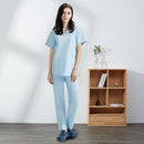 Hospital Operating Room Black Blue Nurse Scrubs Set Beauty Salon Work Uniform Medical Surgical Tops Pants Pet Doctor Workwear