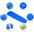 Widesea Camping Inflatable Mattress In Tent Folding Camp Bed  Sleeping Pad Picnic Blanket Travel Air Mat Camping Equipment