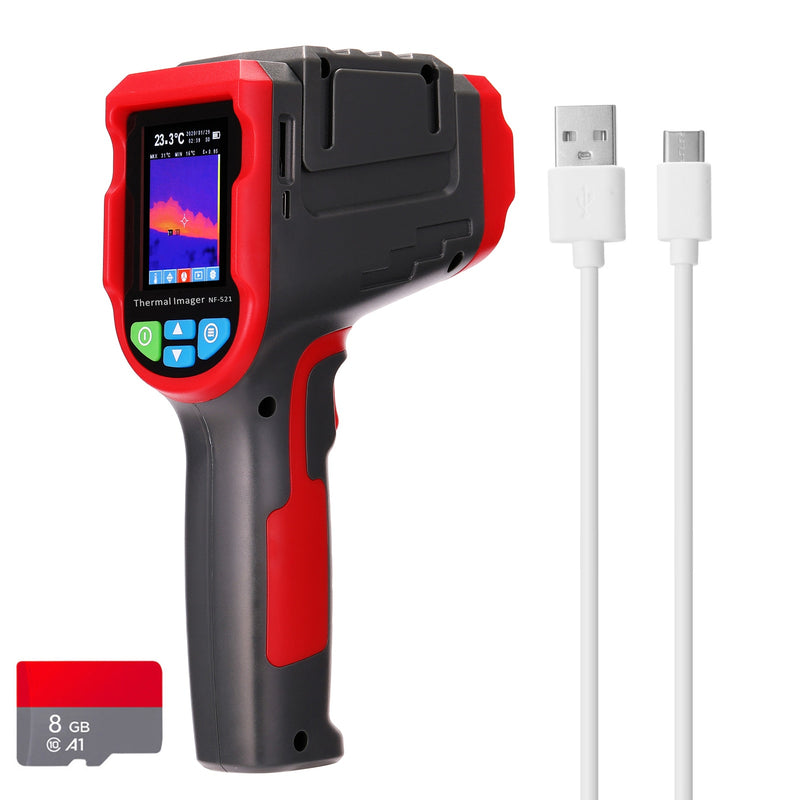 NF-521 Thermal Imager Portable Infrared Thermal Camera Digital Display Heating Detector Handheld Temperature Imaging Imager