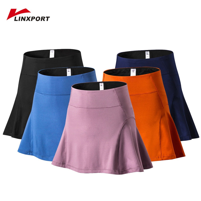 Women&#39;s Short Skirt with Pockets High Waist Dress Skirt Shorts Underpants for Badminton Tennis Sports Uniform Girl&#39;s Golf Wear