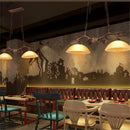 Horn deer antler chandelier Lighting Bar Dining room Kitchen Island Chandelier Loft Decor Rustci Retro Chandelier Hanging lamp