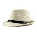 Wuaumx Spring Summer Straw Hat Women Jazz Hat Men Fedoras For Male Female Breathable Panama Sun Hat Wholesale Chapeu Feminino