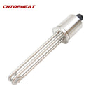 Elemento calentador de agua de acero inoxidable de 220V/380V, 9KW, 2 ", Tri abrazadera (OD64mm), calentador de inmersión eléctrico