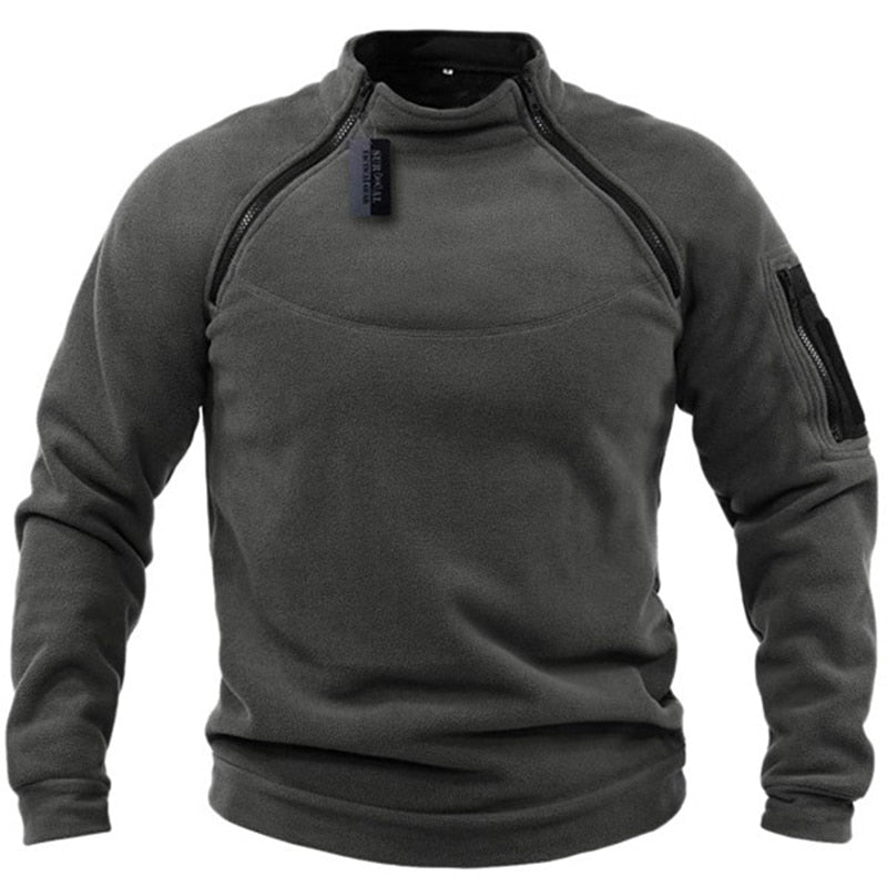 Taktische Outdoor-Jacke für US-Männer, Jagdkleidung, warme Reißverschlüsse, Fleece-Pullover, Mann, winddicht, Frühling, Winter, Mantel, Thermo-Unterwäsche