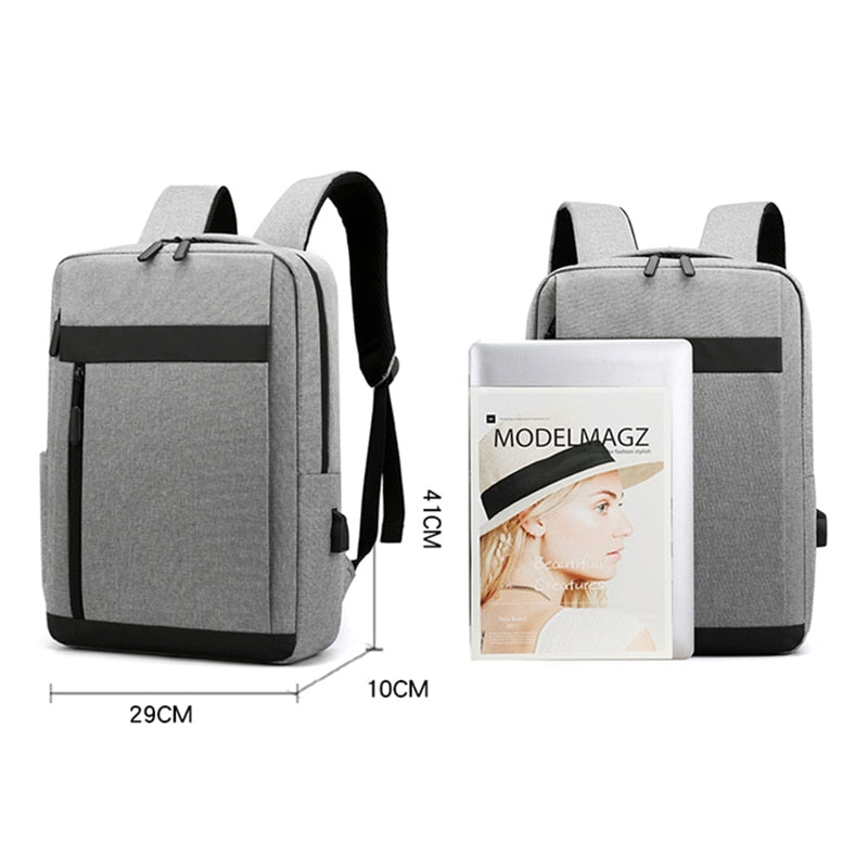 2021 Herren Rucksack Multifunktionale wasserdichte Taschen für Männer Business Laptop Rucksack USB Lade Bagpack Nylon Casual Rucksack