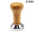 51mm 53mm 58mm 3 Angle Flat Base Coffee Tamper for Espresso Coffee Machines Press Coffee Grinder Cafe Powder Hammer