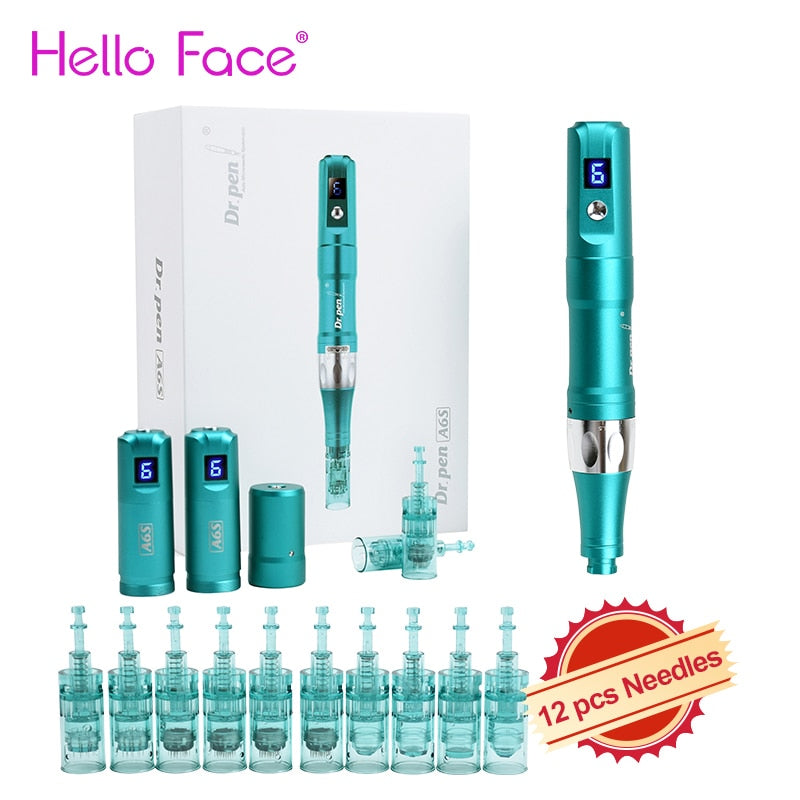 Dr. Pen Ultima A6S Wireless Professional Derma Pen Elektrisches Hautpflegegerät Microneedling Machine Rejuvenation System Ausgezeichnet