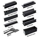 10Pcs/Set DIY Sushi Making Kit Roll Sushi Maker Rice Roll Mold Kitchen Sushi Tools Japanese Sushi Cooking Tools Kitchen Tools