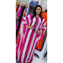 Abaya Dubai Maxi Bazin African Design Loose Dress Robe Gowns Muslim Lady Party European Clothes American Clothing