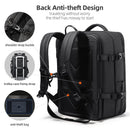 Fenruien Backpack Men 17.3 Inch Laptop Backpacks Expandable USB Charging Large Capacity Travel Backpacking With Waterproof Bag