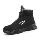 Indestructible Ryder Shoes Men and Women Steel Toe Air Safety Cotton Boots Puncture-Proof Work Sneakers Breathable Shoes