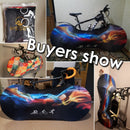 HSSEE Fashion bicycle protective cover high quality stretch fiber 26"-29" 700C road bike indoor dust cover bicycle accessories