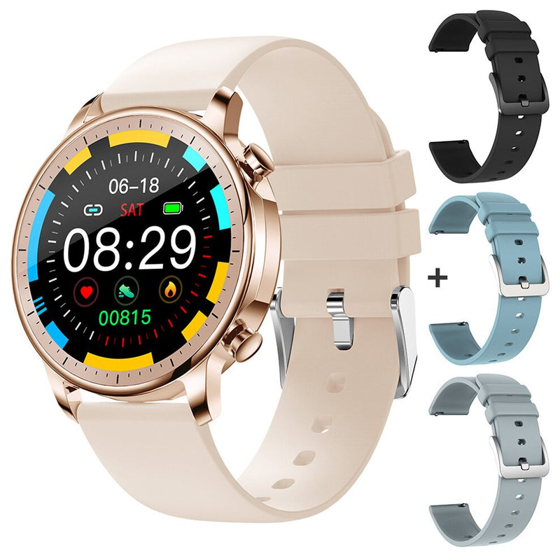 Reloj inteligente COLMI 2020 V23 para mujer, IP67, resistente al agua, con monitor de ritmo cardíaco, reloj inteligente