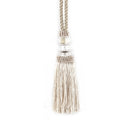 1 Stück Faux Kristall Perlen Quasten Fransen Vorhang Raffhalter Seil Fenster Vorhänge Dekoration Tür Hängende Kugel Quaste Zubehör