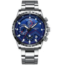 NIBOSI Herrenuhr Großes Zifferblatt Sportuhren Herrenmode Armeeuhr Herren Militäruhr Quarz Armbanduhr Relogio Masculino