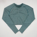 1PC Single free combination Seamless Yoga Set Women Workout Sportswear Gym Clothing Fitness suits Long Sleeve+Leggings+Sport Bra