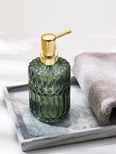 New Arrival Bathroom Accessories Glass Soap Bottle Dispenser Lotion Bottle Press-type Hand Sanitizer Bottle Foam Pump Bottles