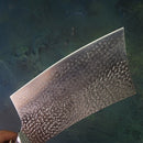 PEDWIFE  7 inch Damascus Steel Chinese Cleaver Knife Chef Knife Stainless Steel Kitchen Knives Slicing Knives Cooking Tools