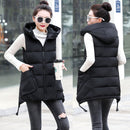 2022 Autumn And Winter Women Vest Thick New Student Cotton Coats Size 5XL Lady Clothing Warm