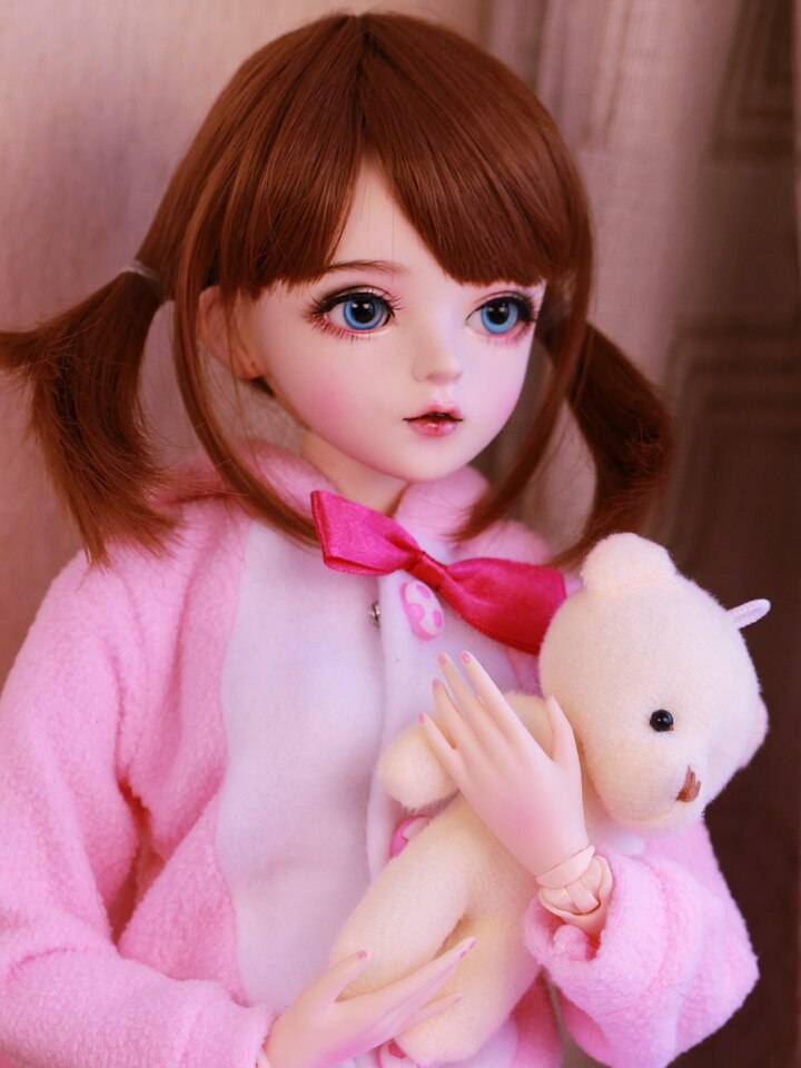 Puppe 1/3 bjd Puppe Geschenke für Mädchen Vollständiger Satz Puppe Augen wechseln DIY Puppe Bestes Valentinstagsgeschenk für Mädchen Mädchen Spielzeug