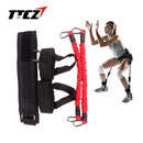 TTCZ Fitness Bounce Trainer Cuerda Banda de resistencia Baloncesto Tenis Correr Saltar Pierna Fuerza Agilidad Entrenamiento Correa equipo