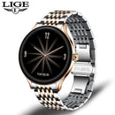 LIGE New Smart Watch Men smartwatch Sports Fitness Tracker Waterproof Full Circle Touch Screen Reloj Inteligente for Android IOS