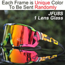 ACEXPNM Polarized Mountain Bike Cycling Glasses Outdoor Sports Cycling Goggles UV400 4 Lens Cycling Eyewear Men Women Sunglasses