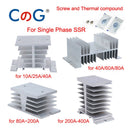 CG SSR-10DD 25DD 40DD 200A 600A SSR Single Phase DC Control DC Heat Sink 3-32VDC To 220VDC 600V 10A 25A 40A DD Solid State Relay