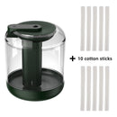 Humidificador de aire saengQ de gran capacidad, recargable, con batería de 2000mAh, difusor de aceites esenciales, generador de niebla USB, luz LED para el hogar