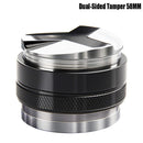 51mm 53mm 58mm 3 Angle Flat Base Coffee Tamper for Espresso Coffee Machines Press Coffee Grinder Cafe Powder Hammer