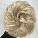 Tinashe Beauty Elastic Band With Hair Messy Hair Bun Scrunchy Chignon With Elastic Band Messi Hairpieces Donut For Women Kids