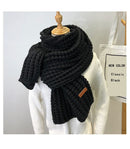 DRESSUUP Marca Mujeres Bufanda de Invierno Cálido Sólido Largo Bufandas Hechas A Mano Bufandas Mujer Foulard Femme Hijab