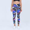 Super Stretchy Gym Tights Tummy Control Yoga Pants with Hidden Pocket High Waist Sport Leggings Push Up Running Pants Women