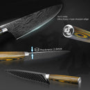 Kitchen Knives Set Stainless Steel 7CR17 Japanese Style Chef Knife Bread Meat Cleaver Paring Kitchen Knife Kitchen Accessories