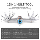 16 In 1 Bike Multifunction Tools Chain Breaker Tire Lever Allen Hex Key Cycling Bicycle Tool MTB Maintenance Repair Tool Kit Set