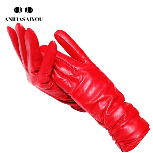 The Gauntlet | Genuine Leather Winter Driving Gloves with Touchscreen Tips