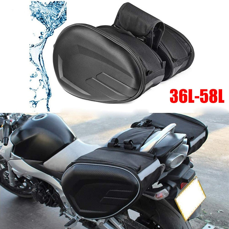 2019 más nuevo SA212 motocicleta impermeable carrera Moto casco bolsas de viaje maleta alforjas + un par de impermeable