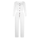 Ribbed 2 Two Piece Set Women&