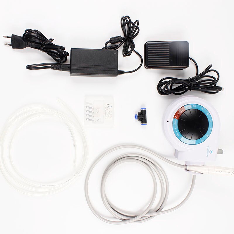 Electric Ultrasonic Dental Instruments Kits Sonic Scaler Dental Handpiece With 5 Tips Oral Hygiene Instruments Kit Dental Tools