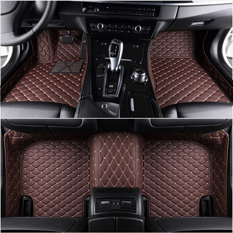 Kundenspezifische Auto-Fußmatten für 98% Automodell für BMW Mercedes Audi Toyota Honda Ford Mazda Nissan VW Hyundai Autozubehör