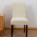 1/2/4/6pcs Dining Chair Cover Jacquard Spandex Slipcover Protector Case Stretch for Kitchen Chair Seat Hotel Banquet Elastic