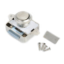 KAK 10pcs Camper Car Push Lock RV Caravan Boat Motor Home Cabinet Drawer Latch Button Locks Furniture Door Lock Hardware