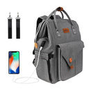 Diaper Bag Backpack Waterproof Travel Nappy Bags, Large Capacity Nappy Tote Stylish And Durable For Baby Care Bag