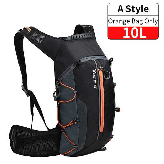 WEST BIKING 16L Bicycle Bag Ultralight Breathable Portable Bike Bag Reflective Waterproof Sports Climbing Pouch Cycling Backpack