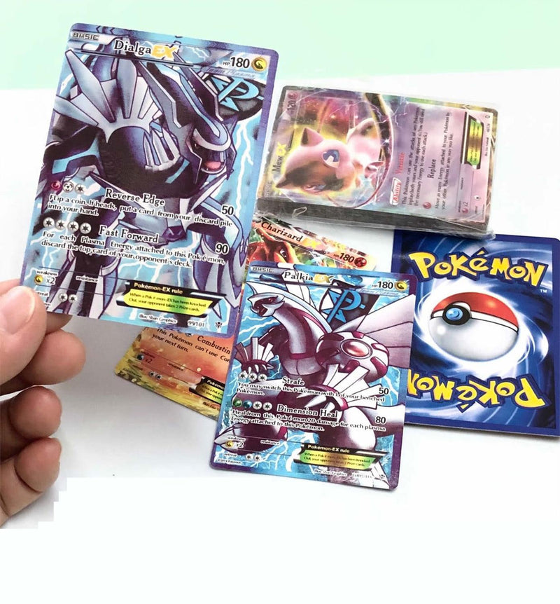 200 Uds Pokemon Card GX EX VMAX MEGA Booster Box juego en inglés Battle Trading Collection tarjeta brillante superventas niños juguetes regalo